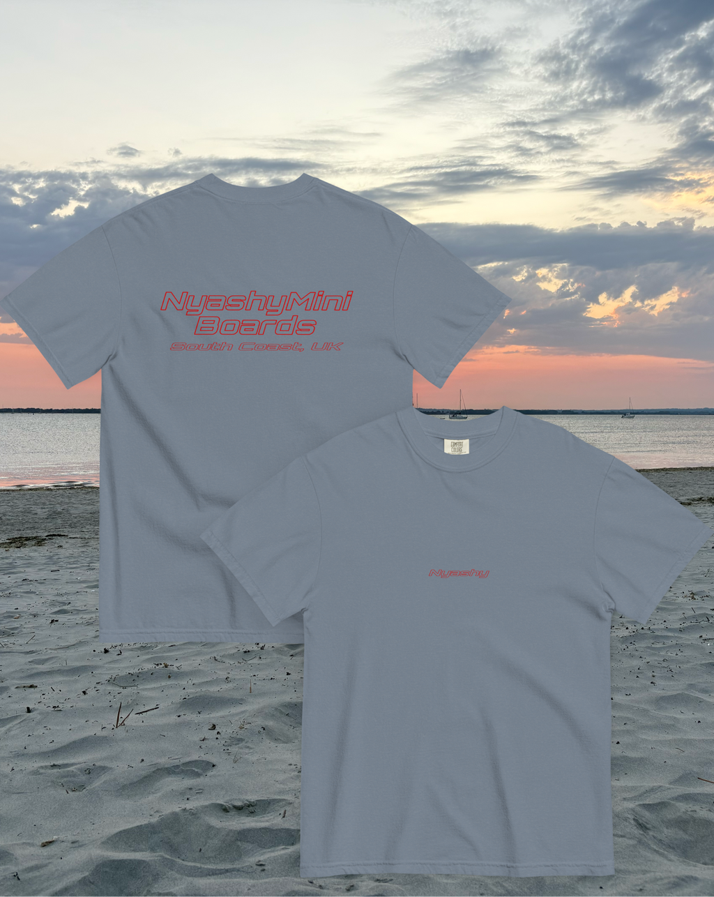 SOUTH COAST, UK NYASHY MINI BOARDS T-SHIRT