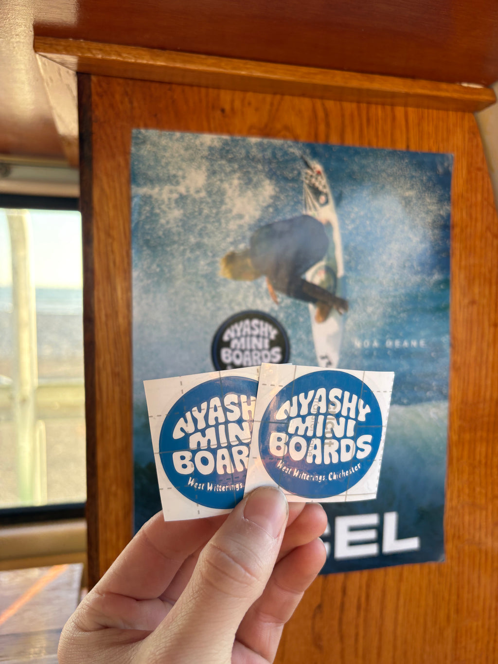 NyashyMiniBoards - West Witterings, Chichester 4 Stickers