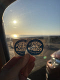 NyashyMiniBoards - West Witterings, Chichester 4 Stickers