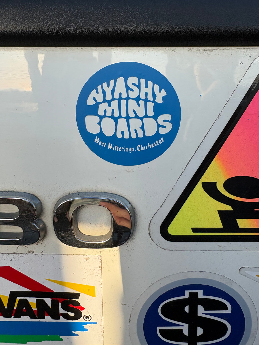 NyashyMiniBoards - West Witterings, Chichester 4 Stickers